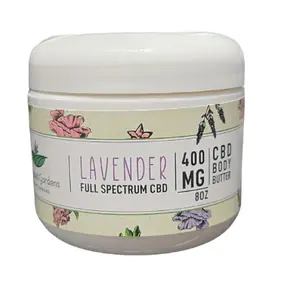 Body Butter I Lavender CBD I 200mg I Grounded Gardens I 1ct