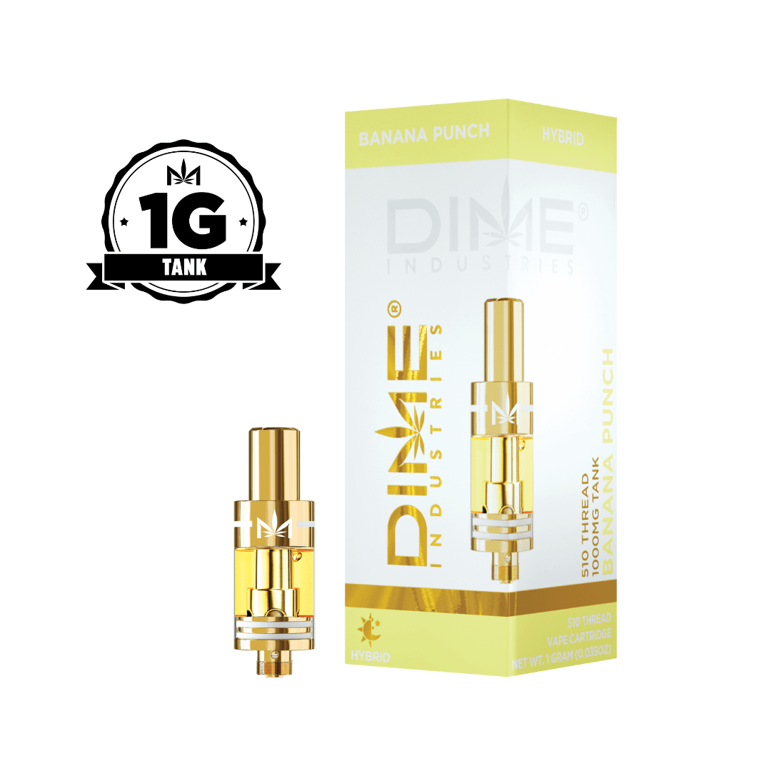 Dime | Vape Cart | 1g | Signature Distillate | Banana Punch