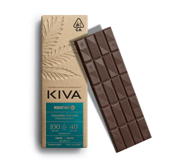 KIVA- DARK CHOCOLATE MIDNIGHT MINT 5:2