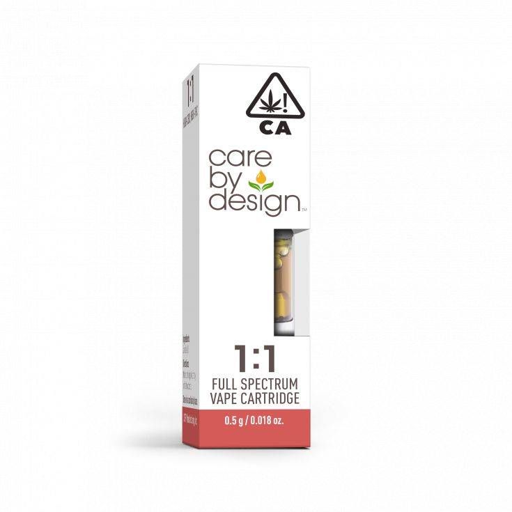 Care By Design 1:1 CBD Cartridge .5g