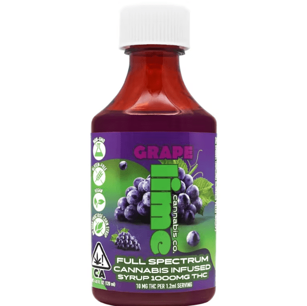 1000mg Live Resin THC Syrup Tincture | Galactic Grape