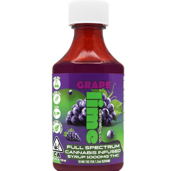1000mg Live Resin THC Syrup Tincture | Galactic Grape
