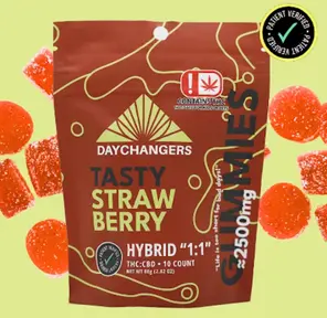 2500mg THC Gummy - Tasty Strawberry 80.00 g