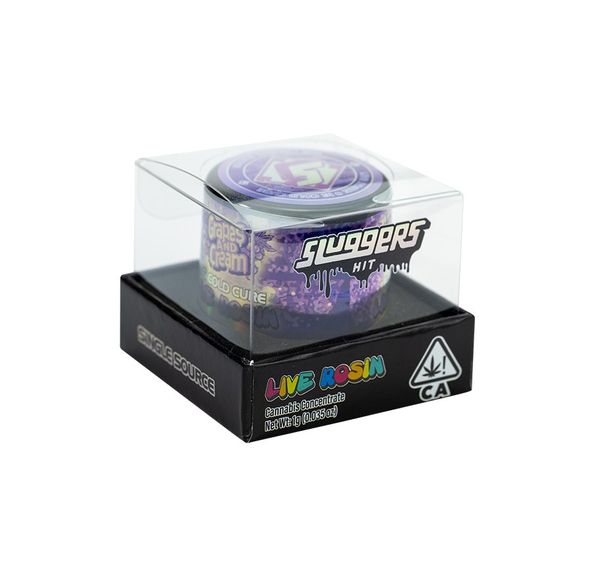Sluggers Live Rosin Grapes n Cream 1g