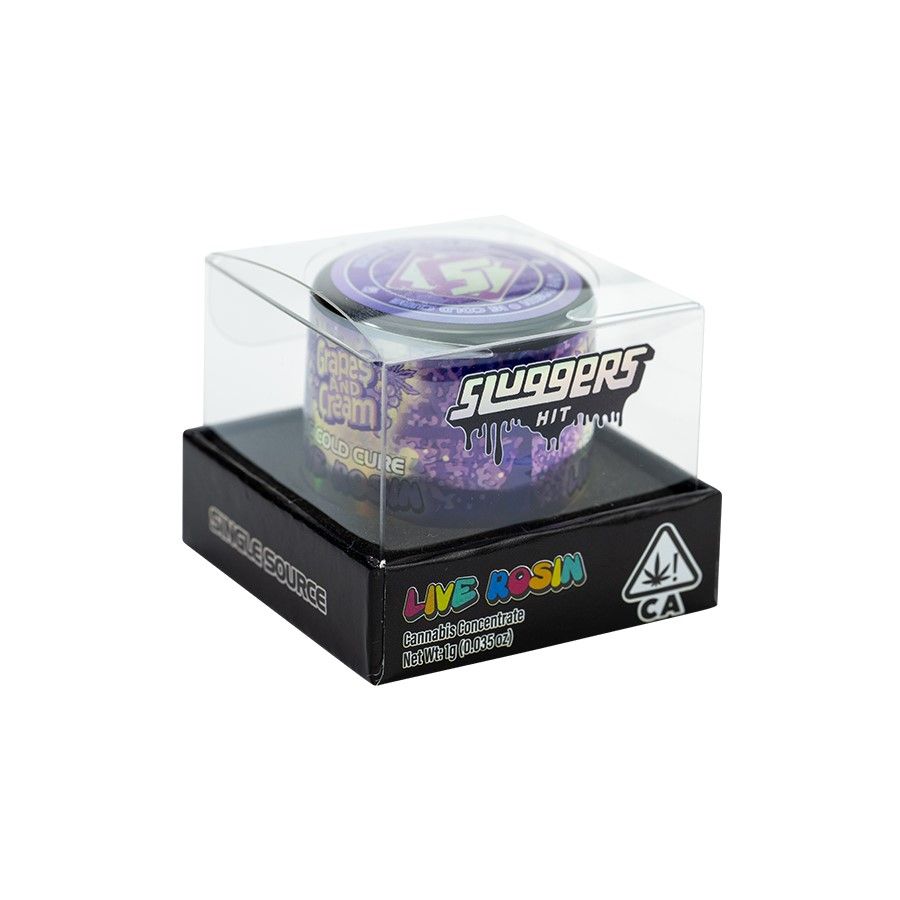 Sluggers Live Rosin Grapes n Cream 1g
