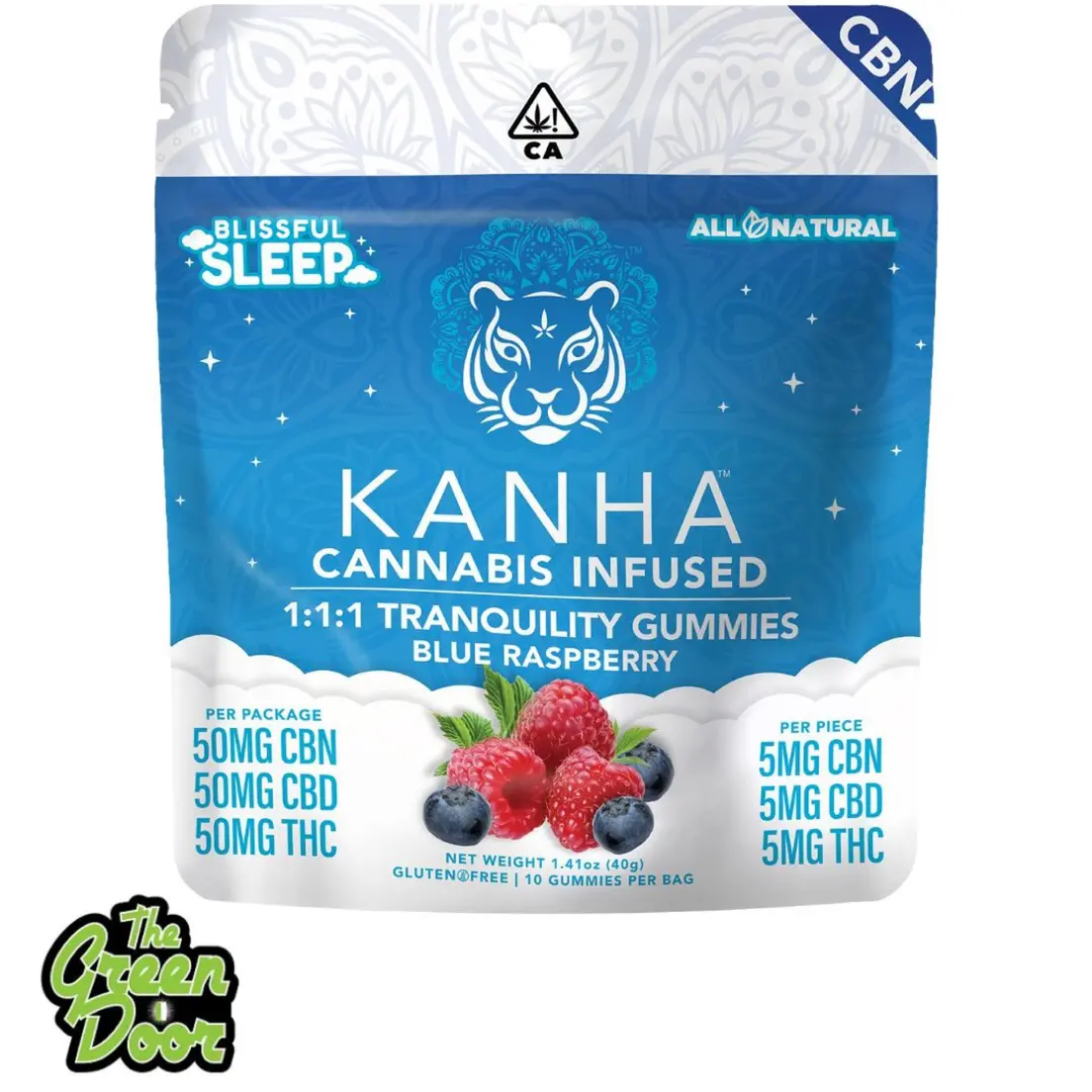 KANHA - Tranquility SLEEP - Blue Raspberry - 100MG