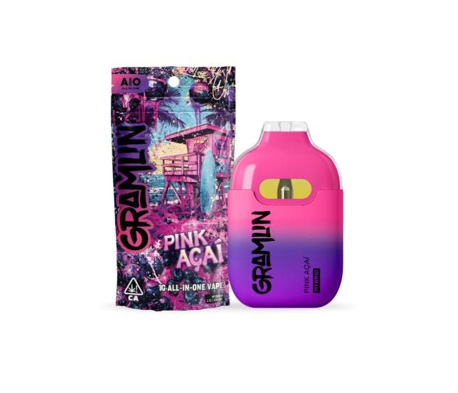 Gramlin - AIO Vape - 1g - Pink Acai