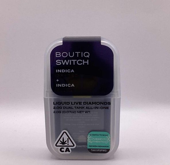 Boutiq - Disposable - Switch - Grapez x Pluto - 2g