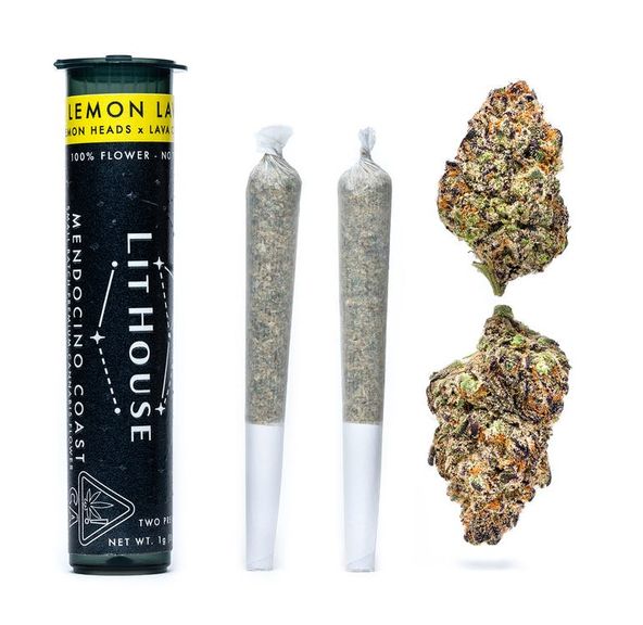 LitHouse | Lemon Lava PreRoll 23.71% THC 2x0.5g