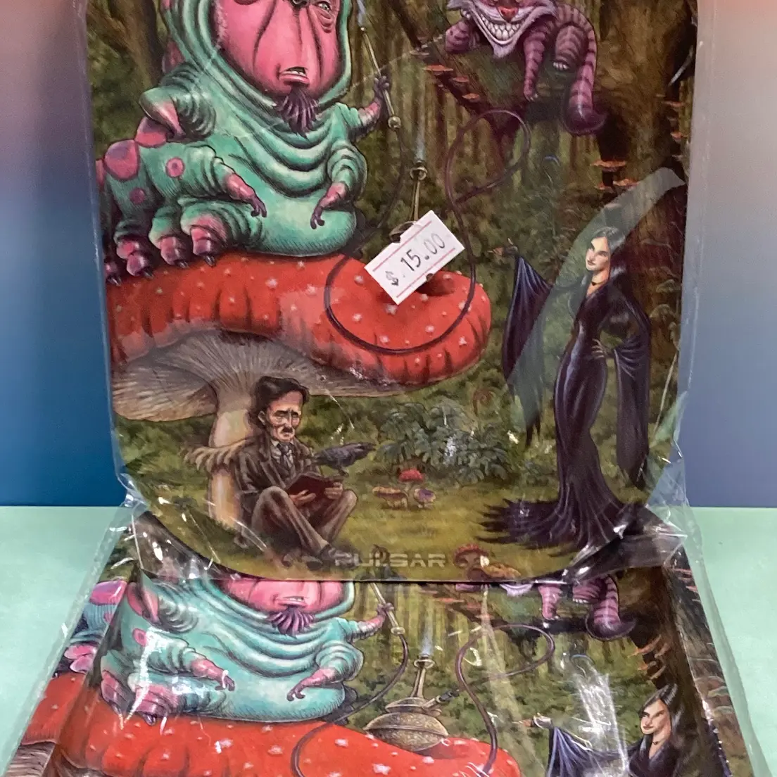 AFG Distribution- Malice in Wonderland- 3D Magnetic Lid- MINI Tray- Pulsar- 7"x5.5"