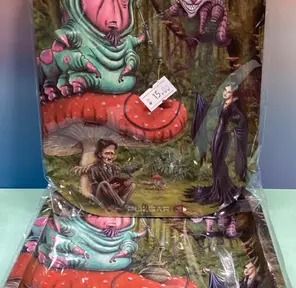 AFG Distribution- Malice in Wonderland- 3D Magnetic Lid- MINI Tray- Pulsar- 7"x5.5"
