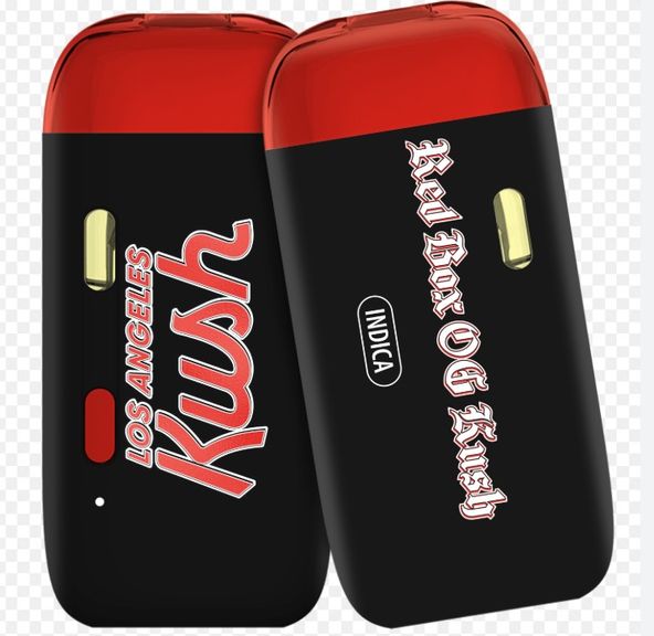 Los Angeles Kush- Red Box Diamond Sauce Disposable 1g (I)