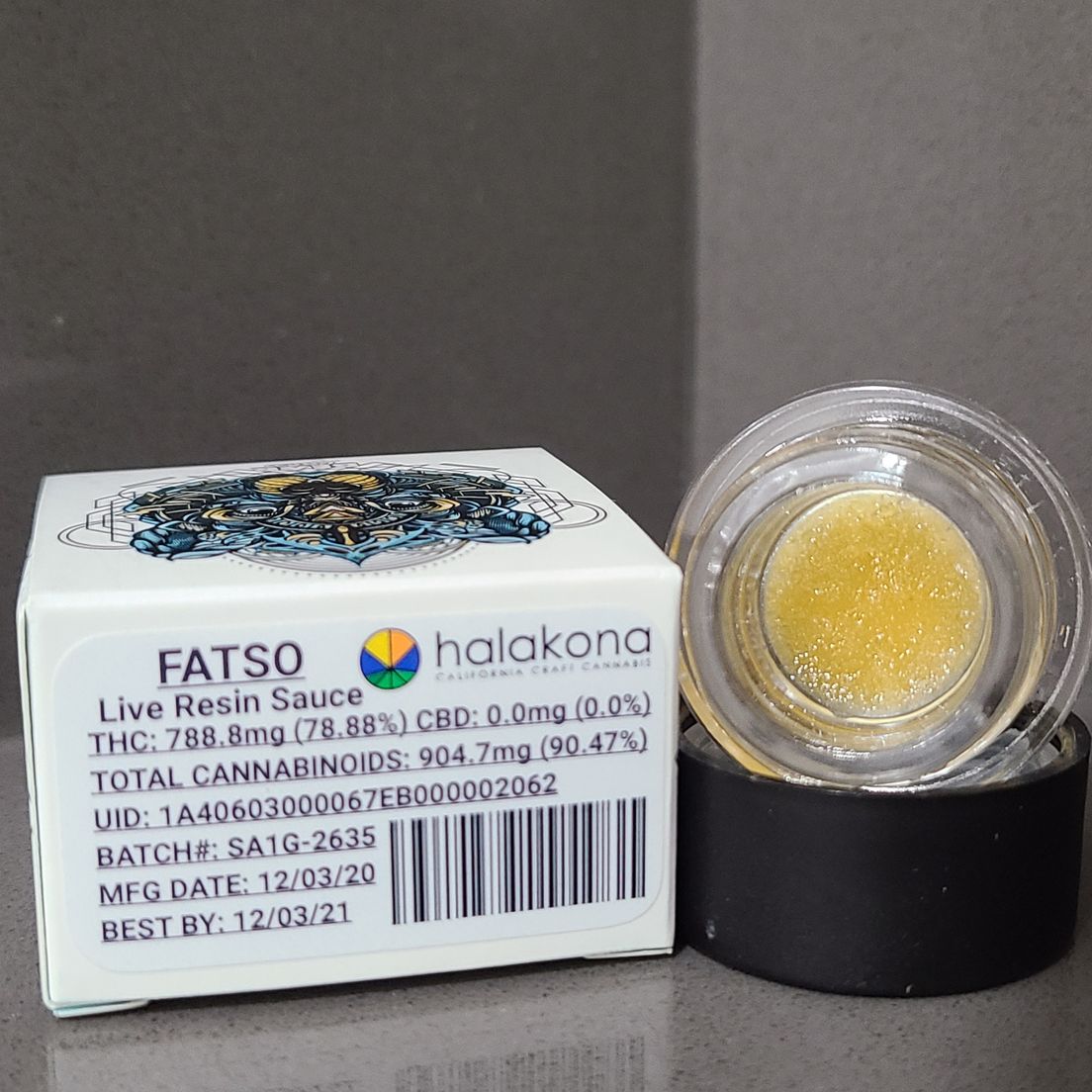 (BearLabs) Fatso 1G Live Resin Sauce