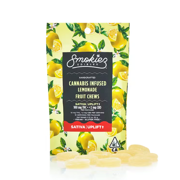 Lemonade Sativa 100mg THC Fruit Chews