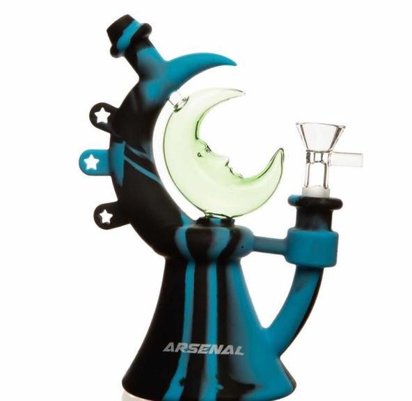 10" Artemis Moon Silicone Dab Rig