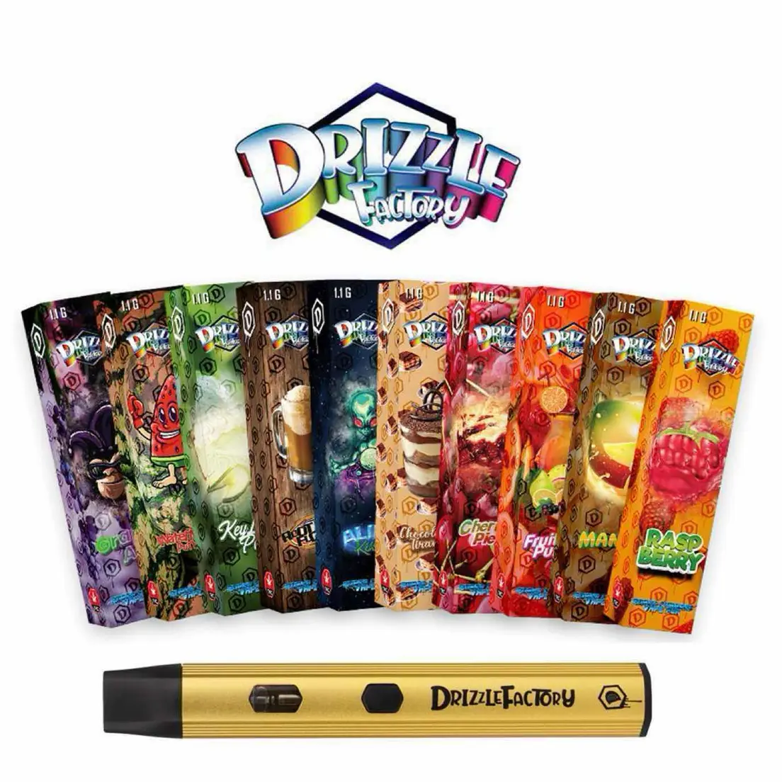 Drizzle 1.1g Vape $35