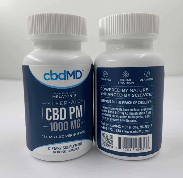 CBDMD|PM 1000mg|60 Capsules