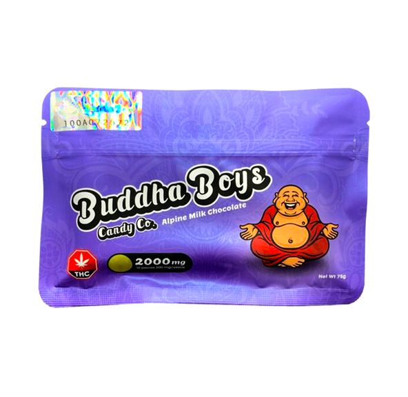 BUDDHA BOYS - 2000MG THC CHOCOLATE BAR