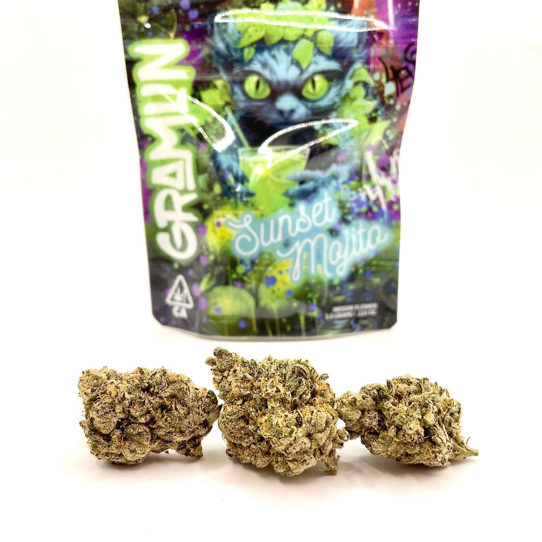 PRE-ORDER ONLY 1/8 Sunset Mojito (Indoor/26.59%/Indica) - Gramlin