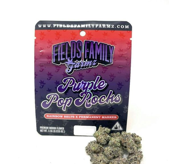 Fields Family Farmz Purple Pop Rocks 3.5g 31%