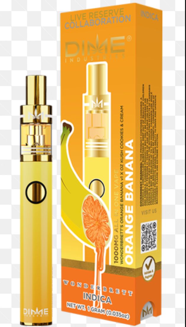 Dime Industries - Orange Banana Live Reserve 1000MG All In One Device 1g
