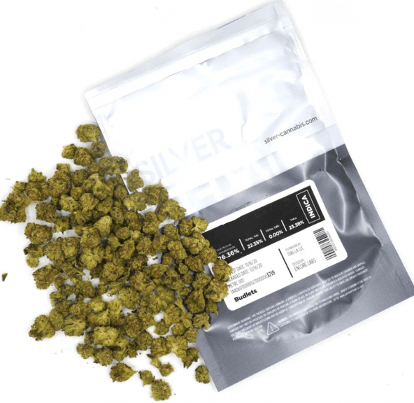 B. 420 Kingdom 14g Flower Small Nugs - Quality 9/10 - Marshmallow OG (~22% THC)