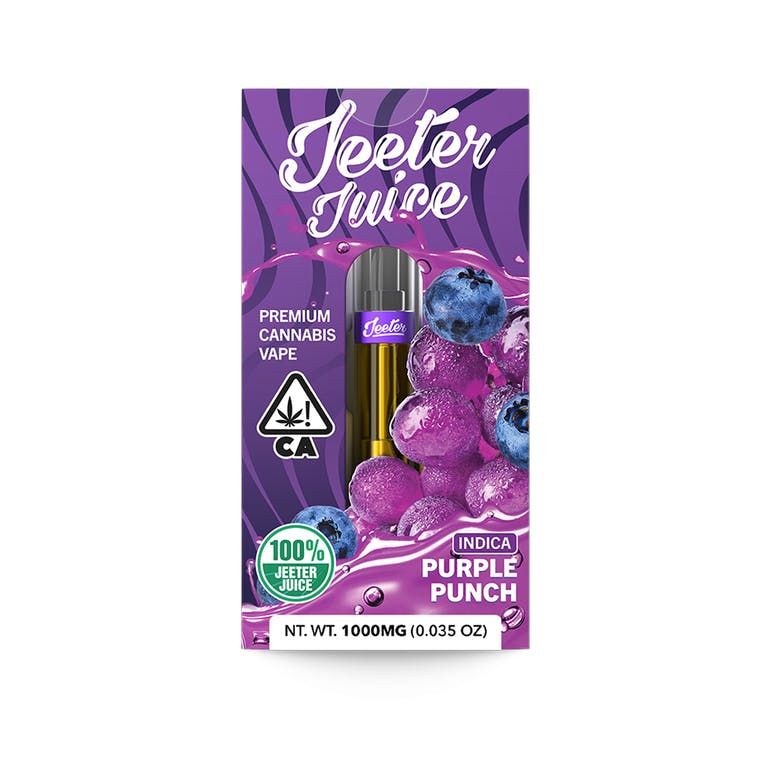 Jeeter Juice Purple Punch 1g Cartridge