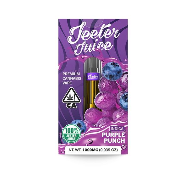 Jeeter Juice Purple Punch 1g Cartridge