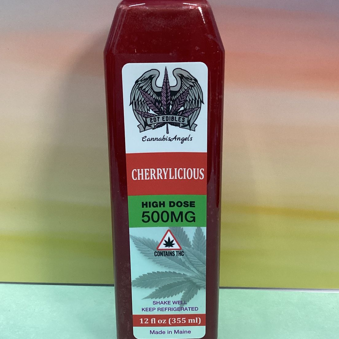 207 Edibles- Cherrylicious- Drink- 500mg