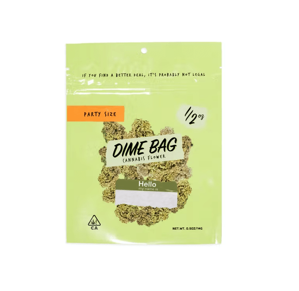 Dime Bag Flower Presidential OG 14G
