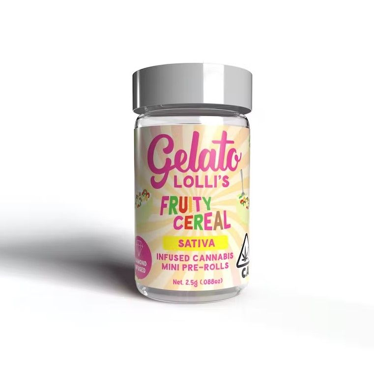 Gelato Infused Mini Pre-roll Pack Fruity Cereal 3g