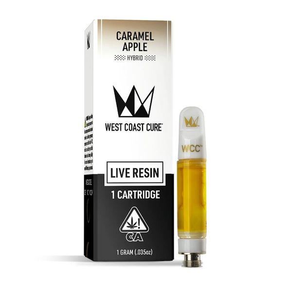 West Coast Cure - Caramel Apple Live Resin Cartridge - 1g