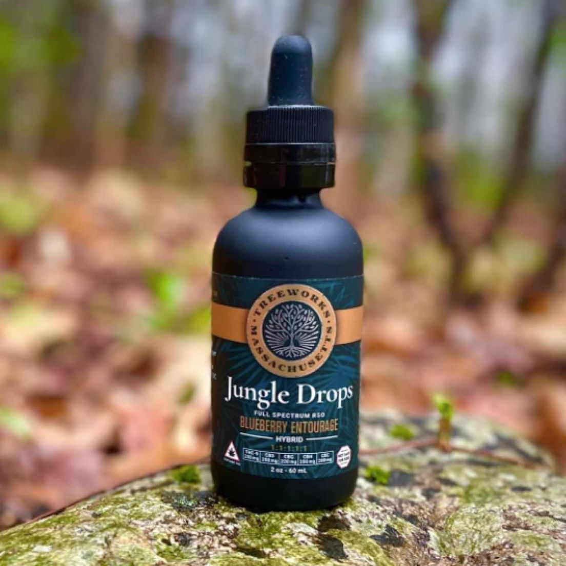 1:1:1:1:1 Jungle Drops (H) | Lg 60ml Tincture | Treeworks