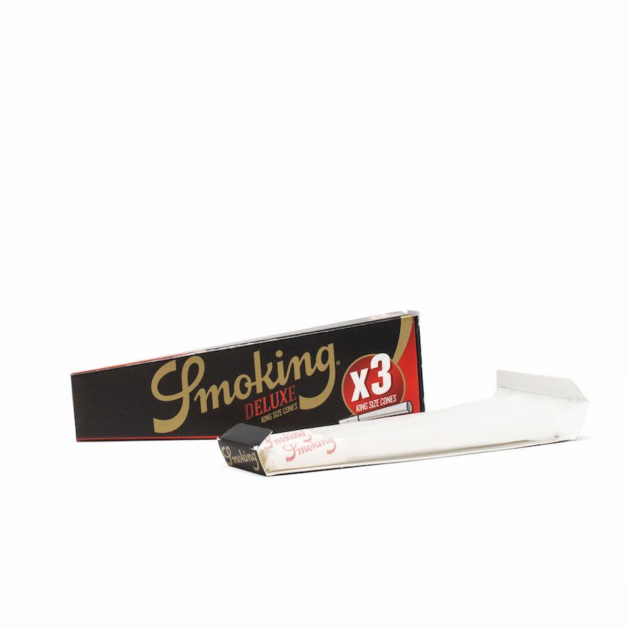 Pre-Rolled King Sized Deluxe Cones 3 Pack by Smoking