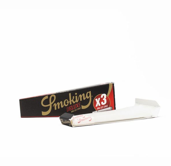 Pre-Rolled King Sized Deluxe Cones 3 Pack by Smoking