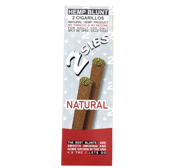 2sies - Natural Hemp Blunt Wrap 2pk