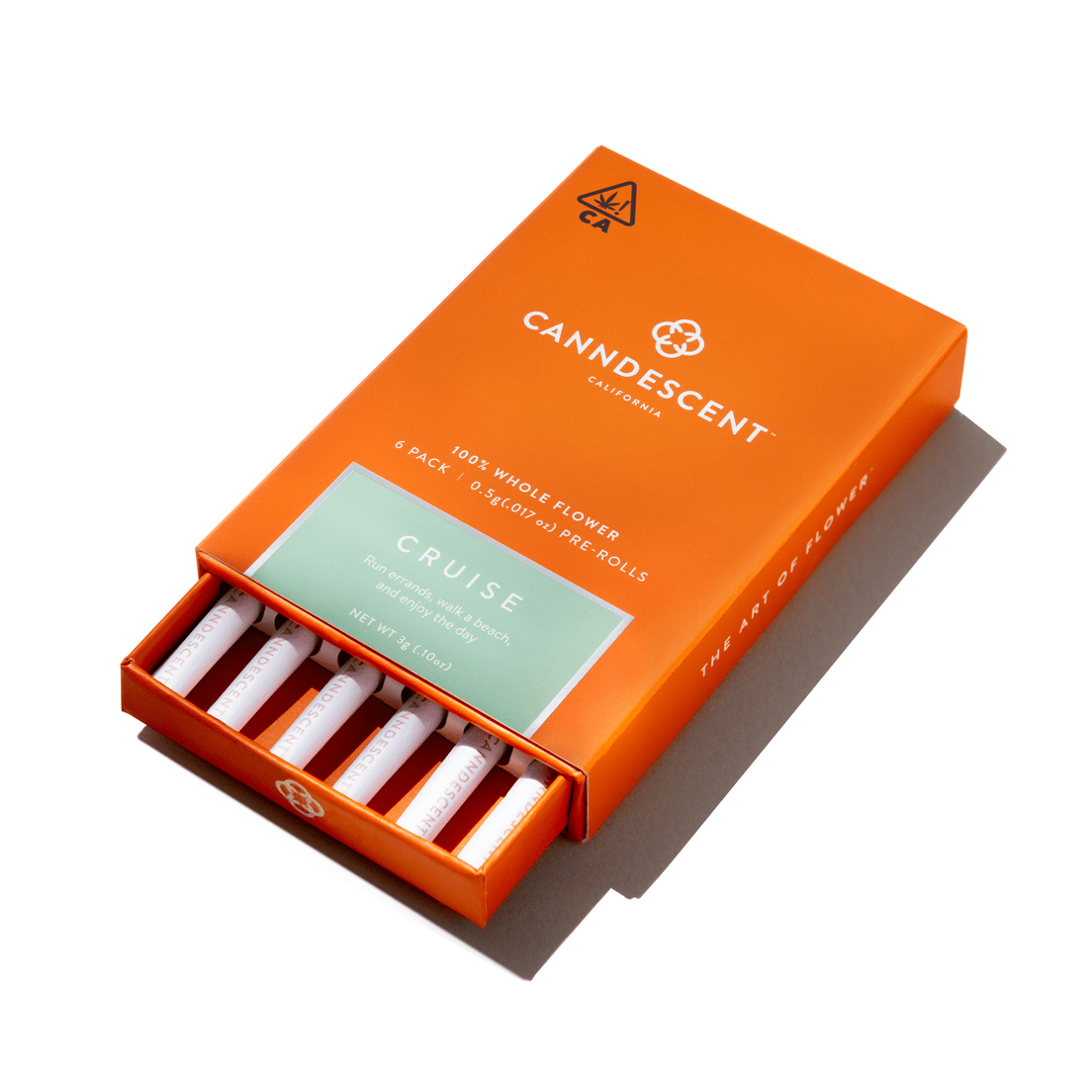 Canndescent | Prerolls | 6 x .5g | Cruise | White Trufflez
