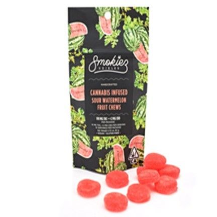 Sour Watermelon Fruit Chews - CA