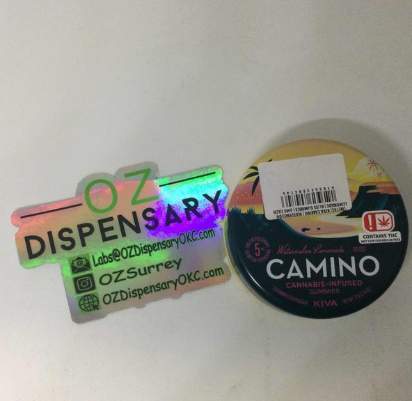 (METRC) KIVA CAMINO | WATERMELON LEMONADE | BLISS GUMMIES | 5MG EACH