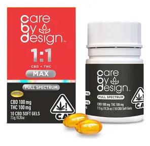 Care By Design - 1:1 MAX Soft Gels - 10ct