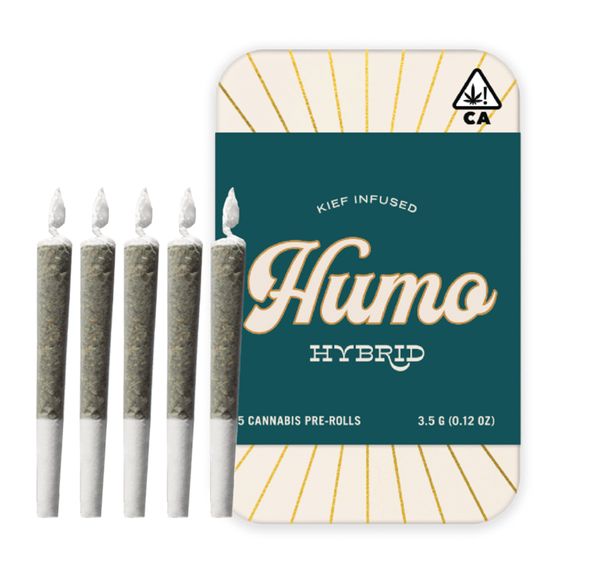 D. Humo 5pk x .7g Kief Infused Pre Rolls - Horchata (H)
