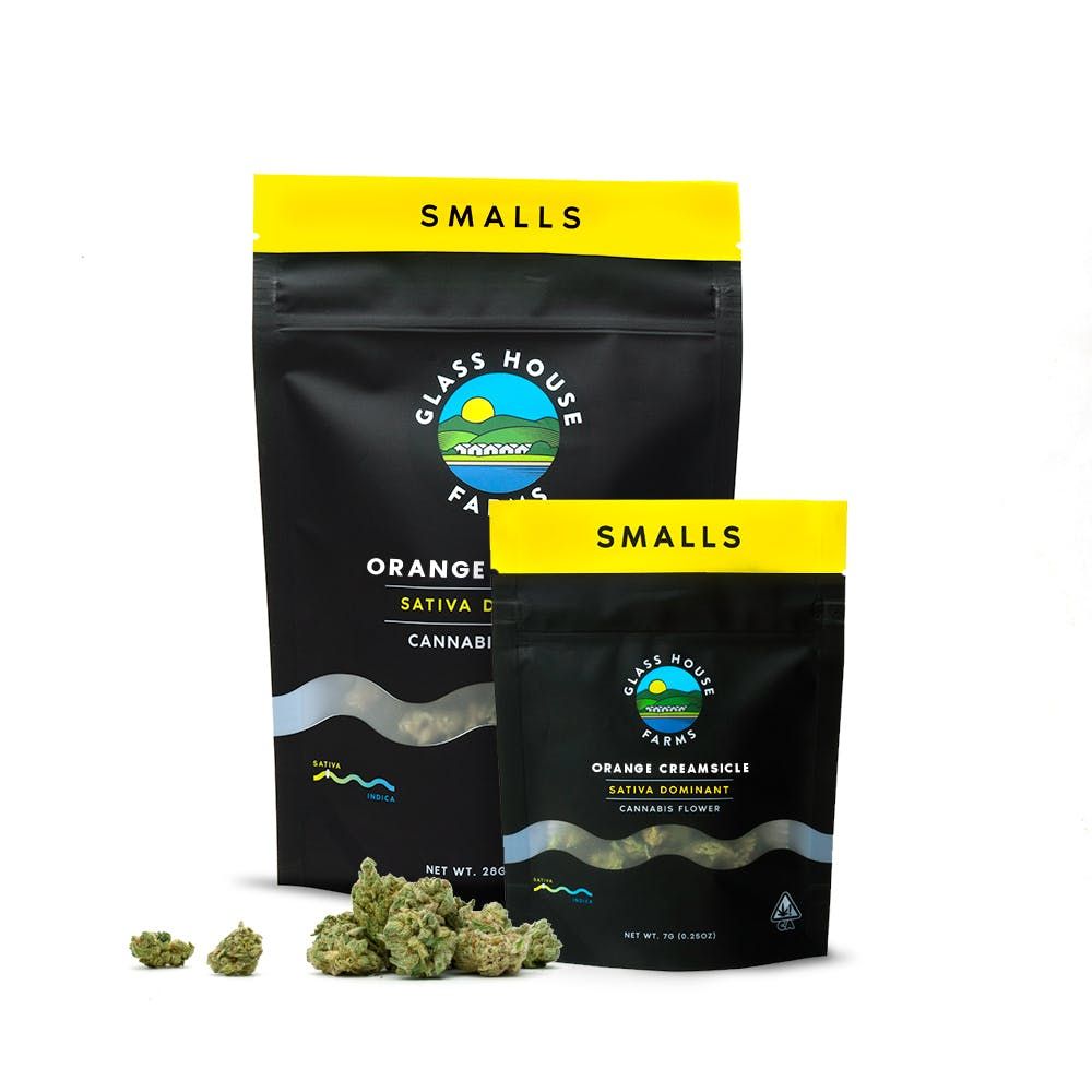Glass House Smalls Flower 7g - Blood Orange Sour 26%
