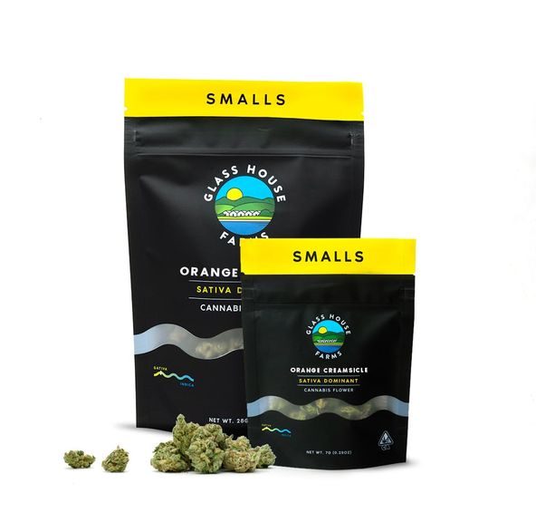 Glass House Smalls Flower 7g - Blood Orange Sour 26%