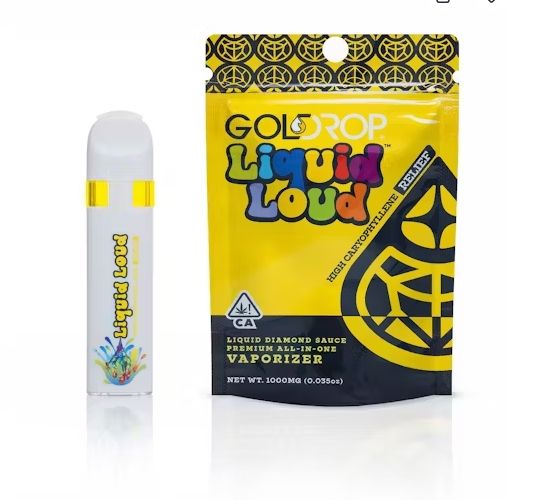 Gold Drop - Gummy Worms Liquid Loud Disposable Vape 1g