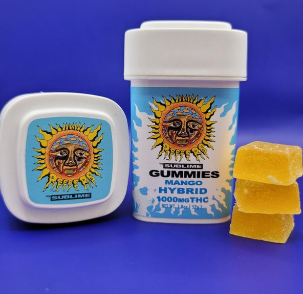 Sublime 1000mg Mango Hybrid(100mg THC, Each)