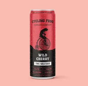 CF 5mg THC Wild Cherry Seltzer, Single