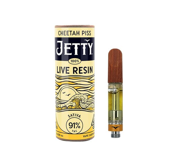 Jetty Live Resin Cartridge Cheetah Piss 1g