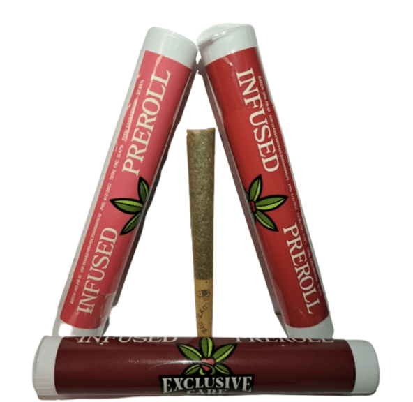 Exclusive Care Biscotti 1g Infused Pre Roll 30%