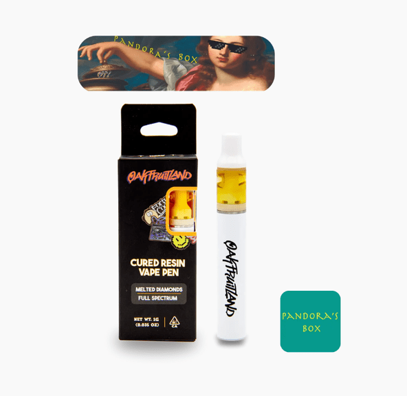 Oakfruitland - Pandora's Box Cured Resin Disposable Vape 1g
