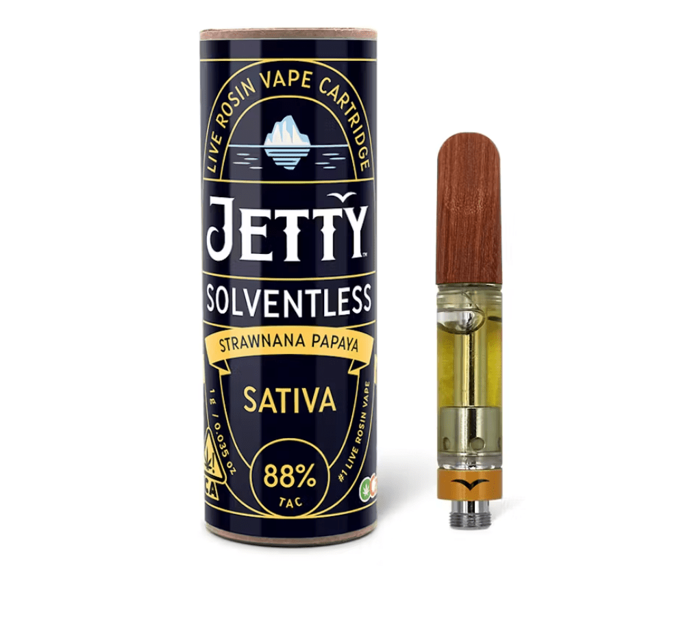 JETTY SOLVENTLESS- 1G STRAWNANA PAPAYA